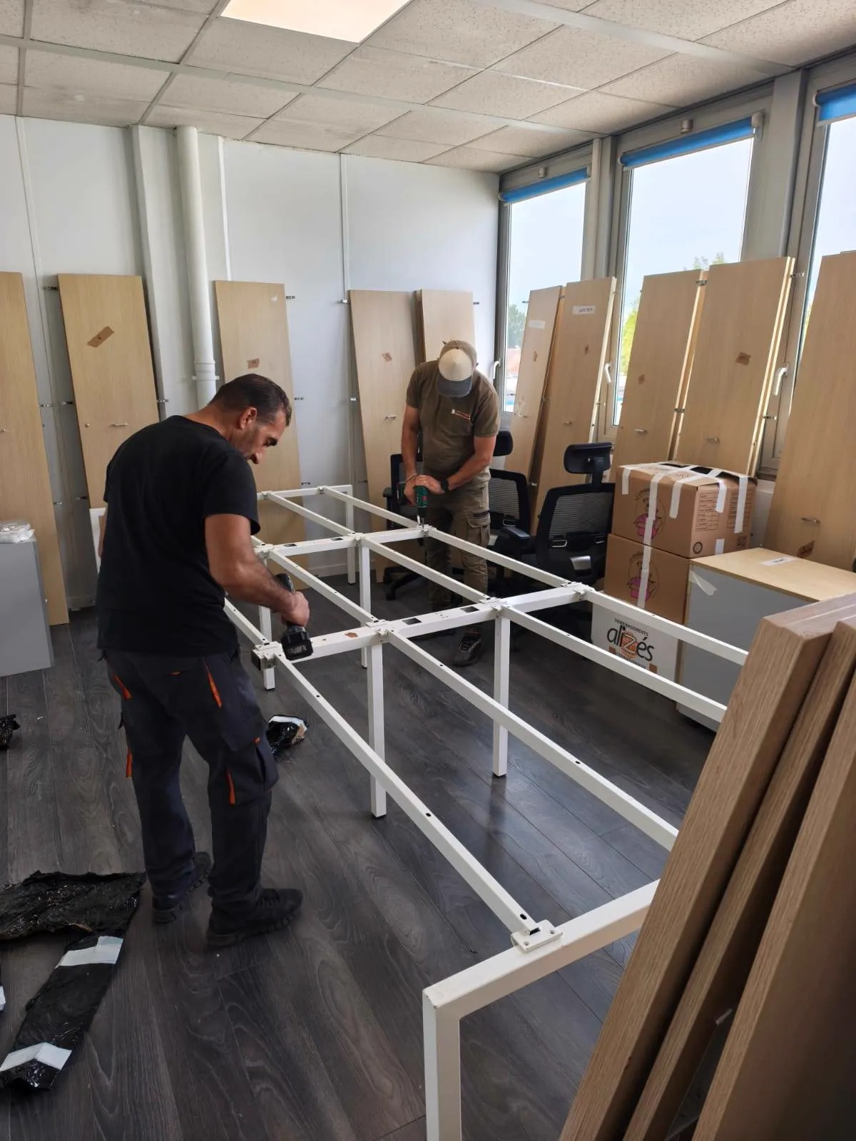 Déménagement et transfert professionnel réalisé par Anyr Transport — photo 17